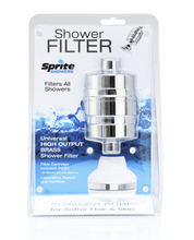 Load image into Gallery viewer, Brass High Output Shower Filter – Healthier Skin, Softer Hair, Cleaner Water by Sprite Showers